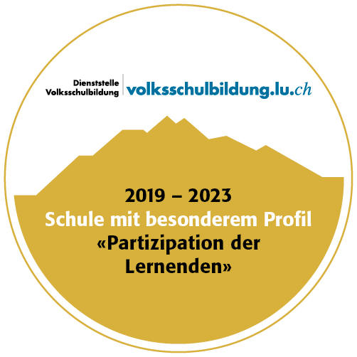 2019 – 2023 Schule mit besonderem Profil - Partizipation der Lernenden.